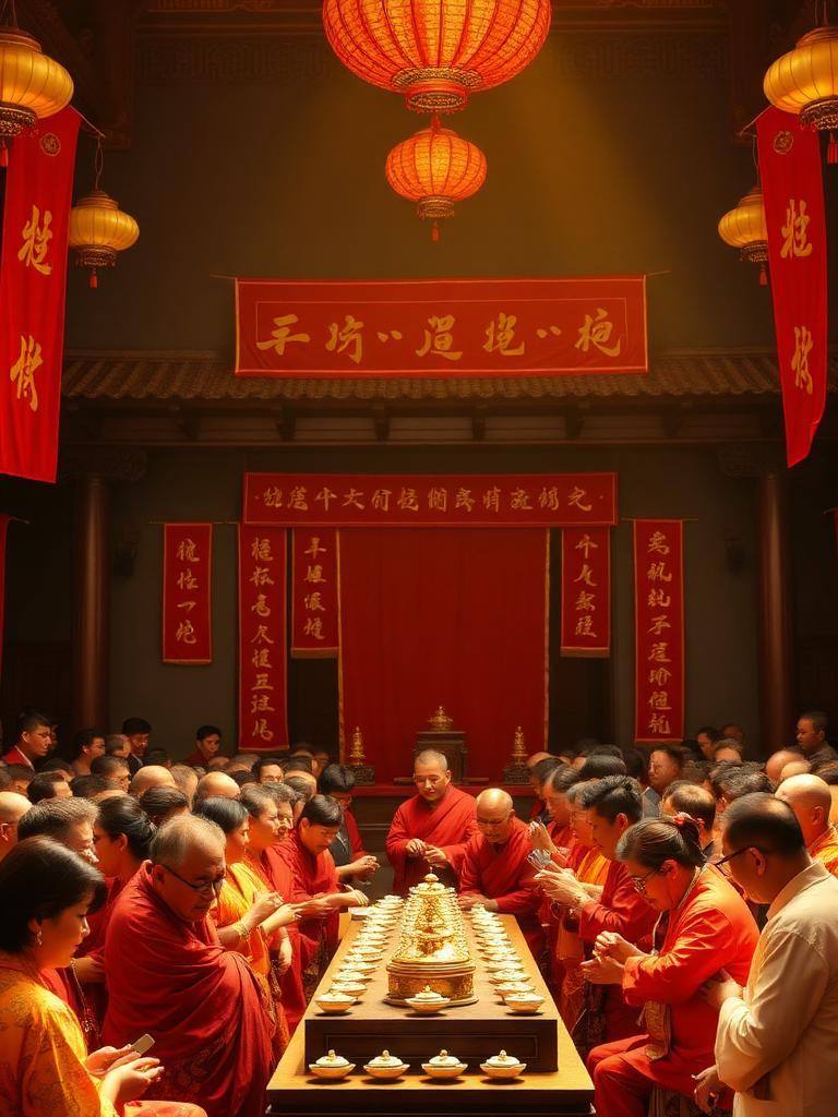 Trống Bát Quái Thờ Cúng