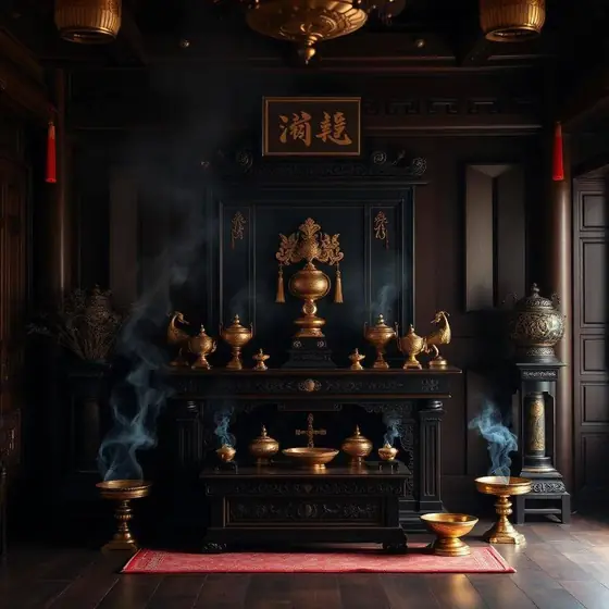 Trấn Ngũ Trung Khí Trận tại Gia Đường
